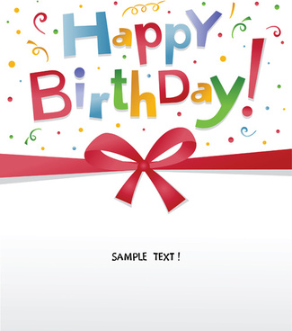325x368 Happy Birthday Free Vector Download
