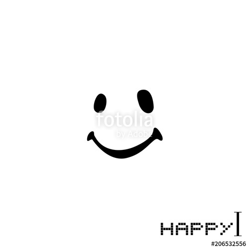 500x500 Happy Face Icon Stock Image And Royalty Free Vector