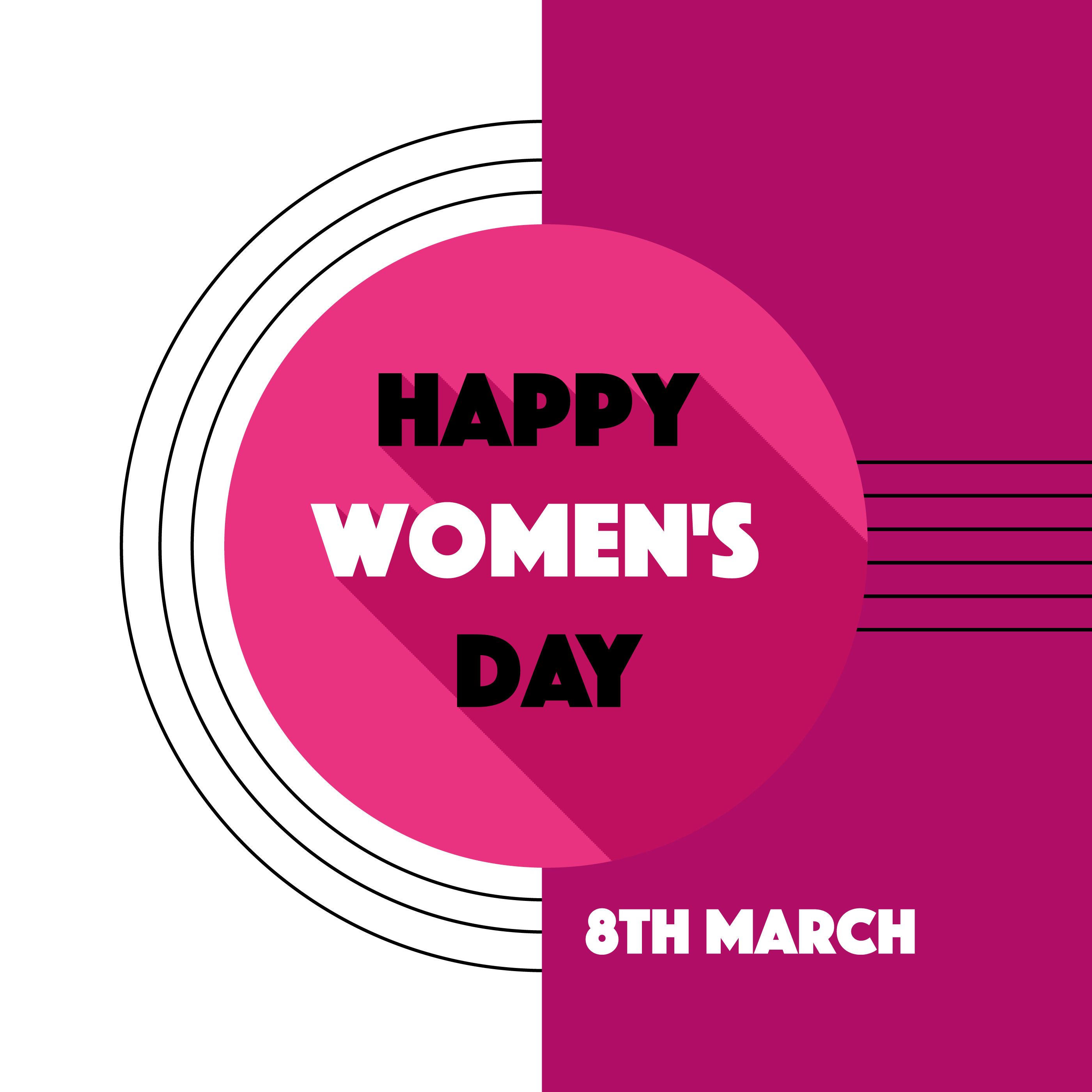 2800x2800 Happy Women's Day Vector Happy Woman Day, Happy