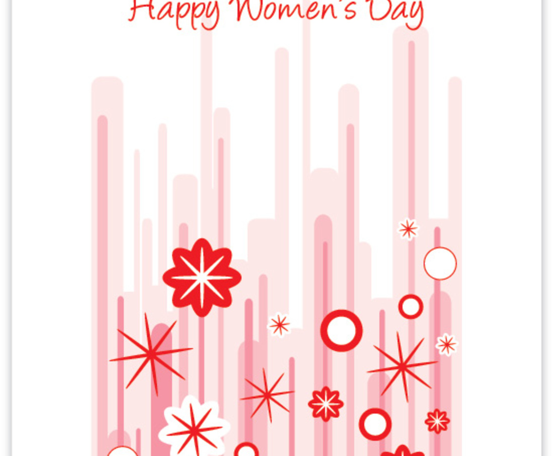 1136x936 Happy Women's Day Vector Art Graphics