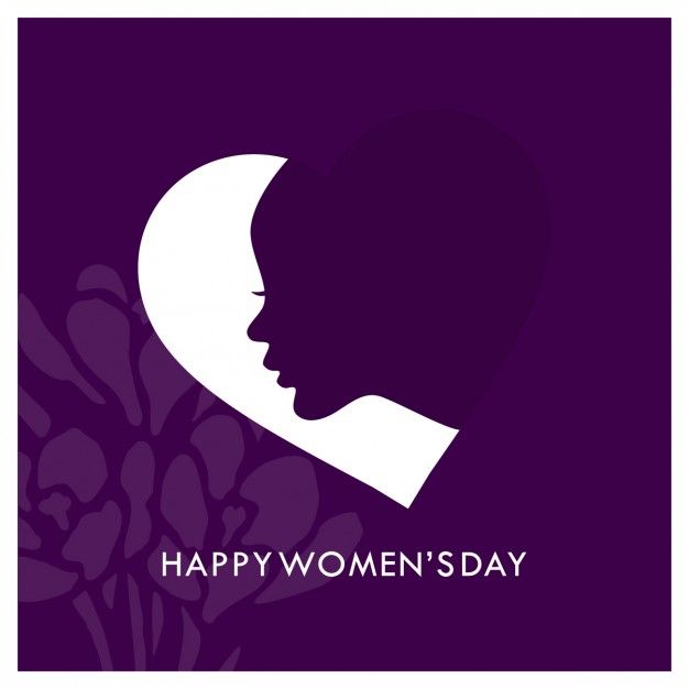626x626 Happy Women's Day Purple Background Free Vector Idejki Happy