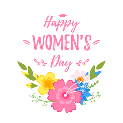 400x400 Page Women Day On Curated Vector Illustrations, Stock Royalty