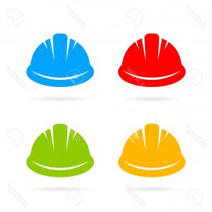 300x300 Worker Wearing Hard Hat Vector Construction Studiogrfx