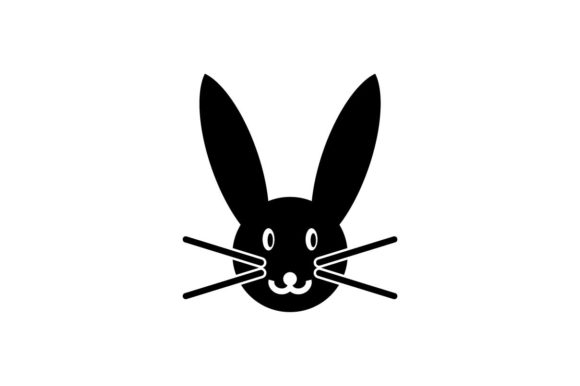 580x386 Rabbit, Hare, Bunny, Cony, Coney, Animal Black Icon