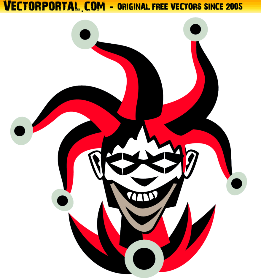 Harlequin Vector Image Freevectors 880x936 Harlequin Vector Image Freevectors