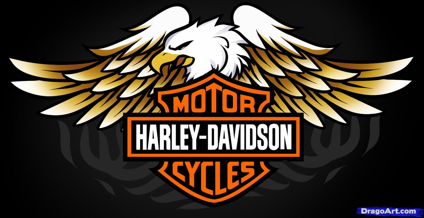 Harley Davidson Eagle Logo Vector at Vectorified.com | Collection of ...