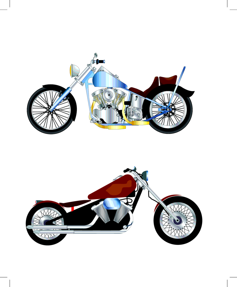 Harley Davidson Motorcycle Vector At Vectorified.com | Collection Of ...