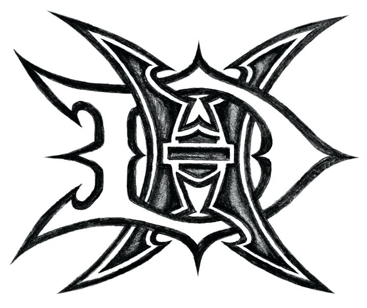 720x605 Harley Davidson Logo Outline