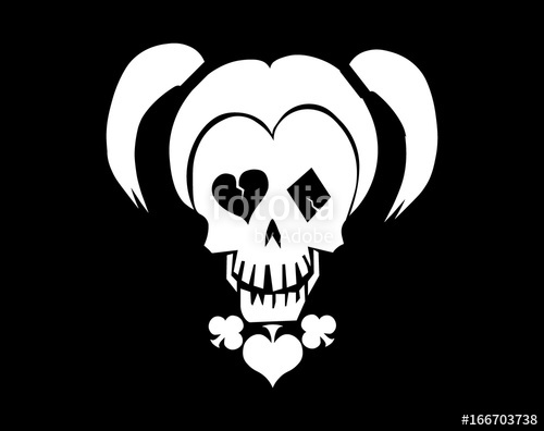 Harley Quinn Logo Vector