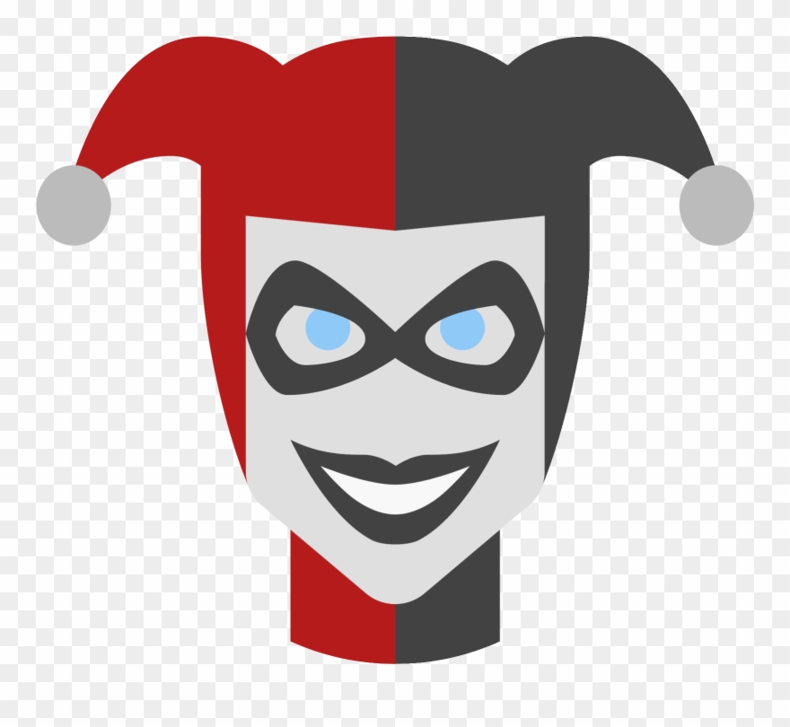 880x810 Harley Quinn Clipart Vector