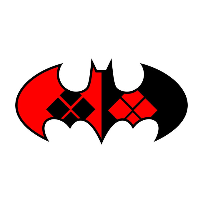 690x690 Harley Quinn Batman Graphics Design Dxf Vectordesign