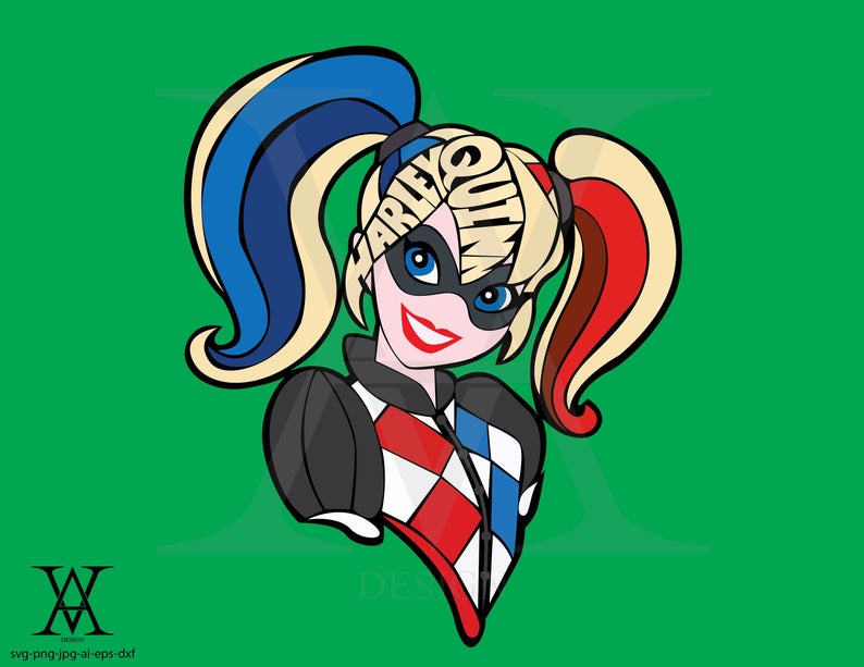 Download Harley Quinn Vector at Vectorified.com | Collection of ...