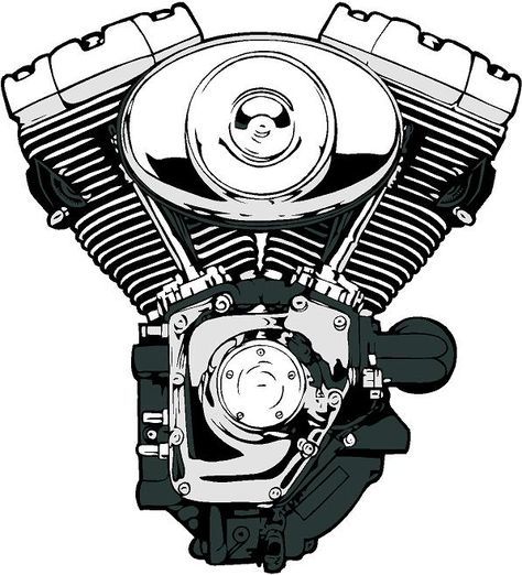 474x522 Harley Motor Vector Pictures Tattoo I Want! Engine Tattoo