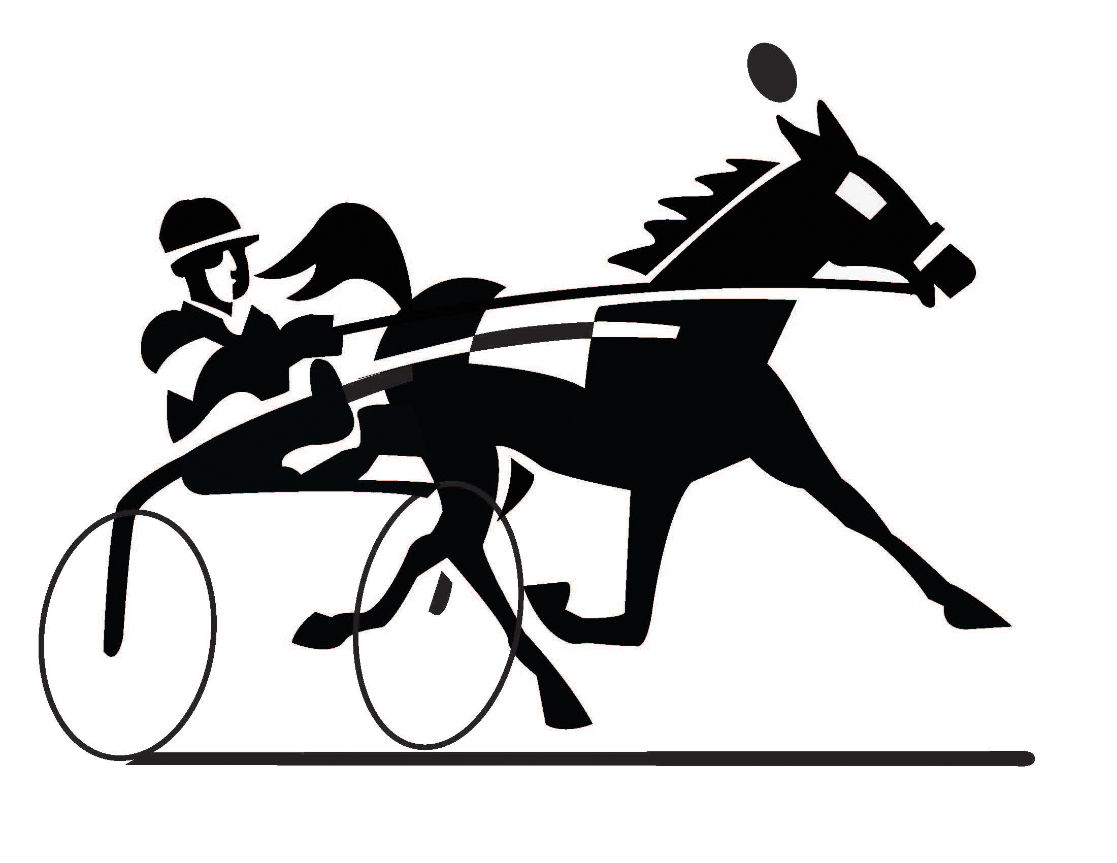 2200x1700 Harness Racing Clip Art