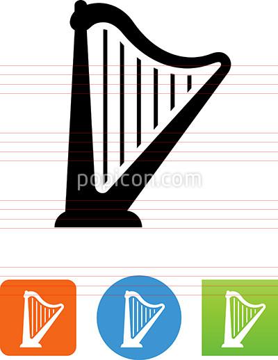 400x518 Harp Icon