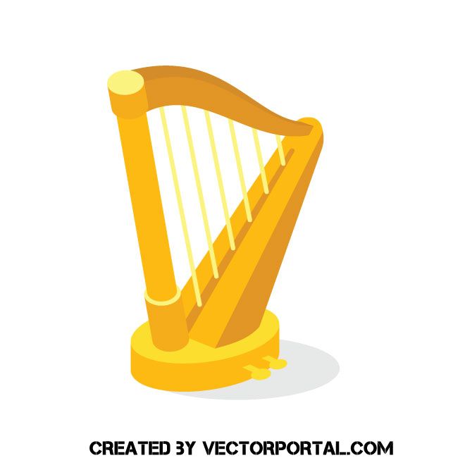 660x660 Harp Vector Icon Music Vectors In Vector Icons, Free