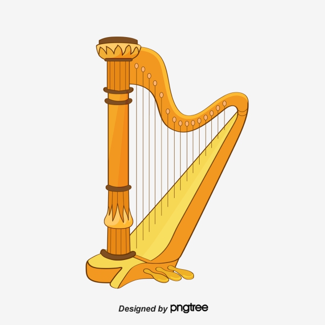 640x640 Harp, Musical Instruments, Vector, Music Png And Vector