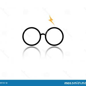300x300 Icon Round Glasses Minimal Style Isolated White Background Image