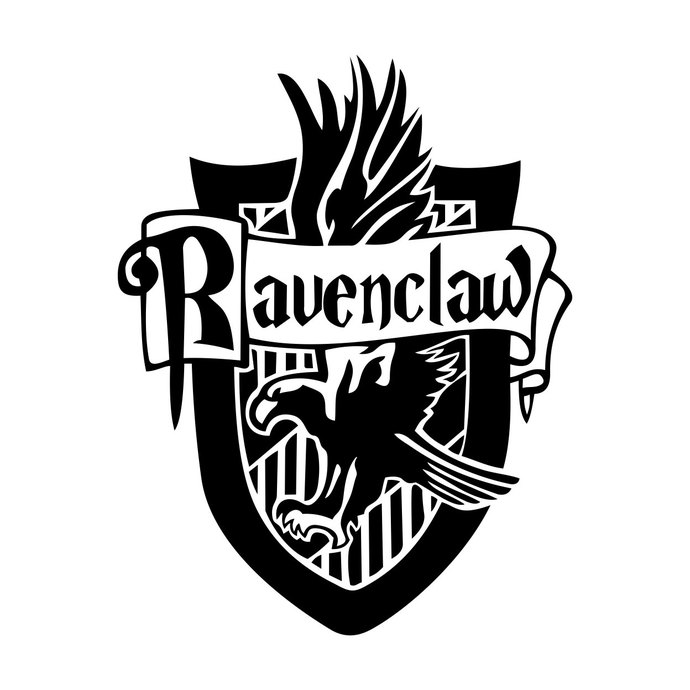 Ravenclaw Harry Potter House Badge Crest 690x690 Ravenclaw Harry Potter House Badge Crest
