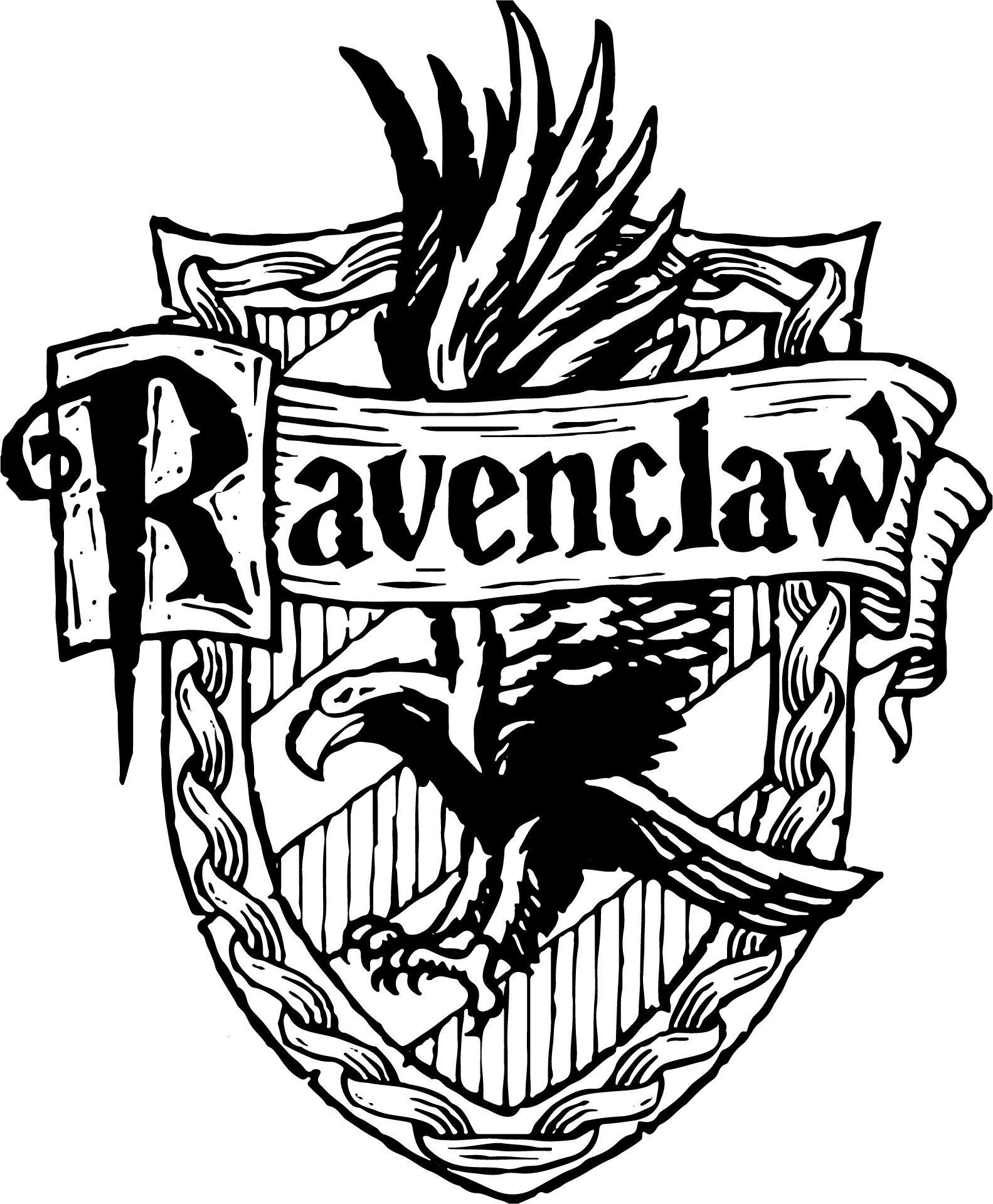 1583x1920 Ravenclaw Harry Potter Badge For Cricut, Digital Download. 