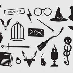 Harry Potter Icons Vector at Vectorified.com | Collection of Harry ...