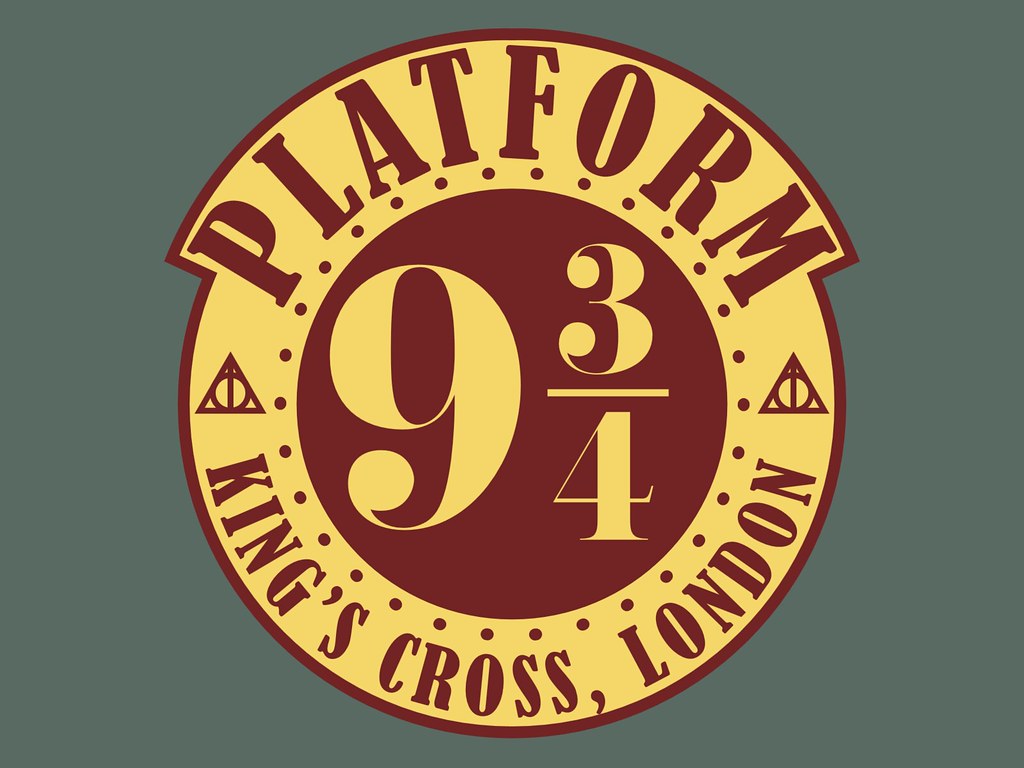 1024x768 Harry Potter Platform Vector Badge Created In Adobe