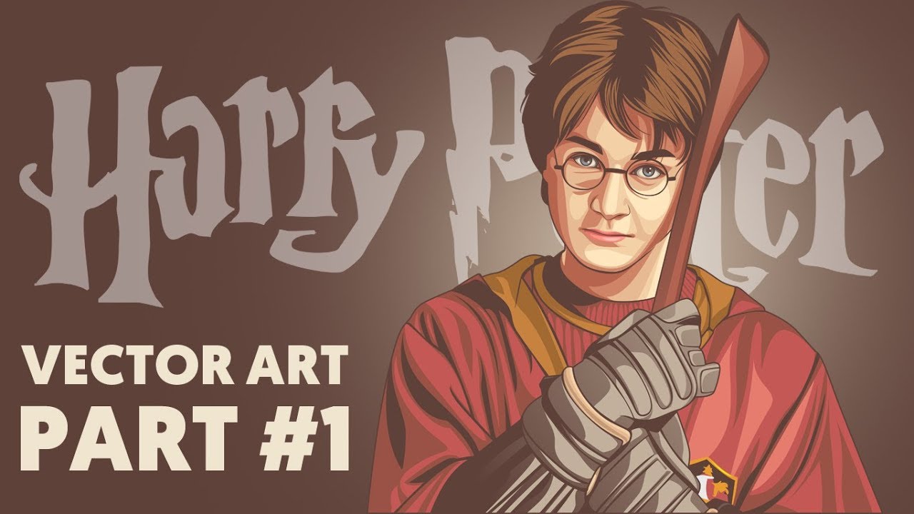 1280x720 How To Make Vector Art Harry Potter