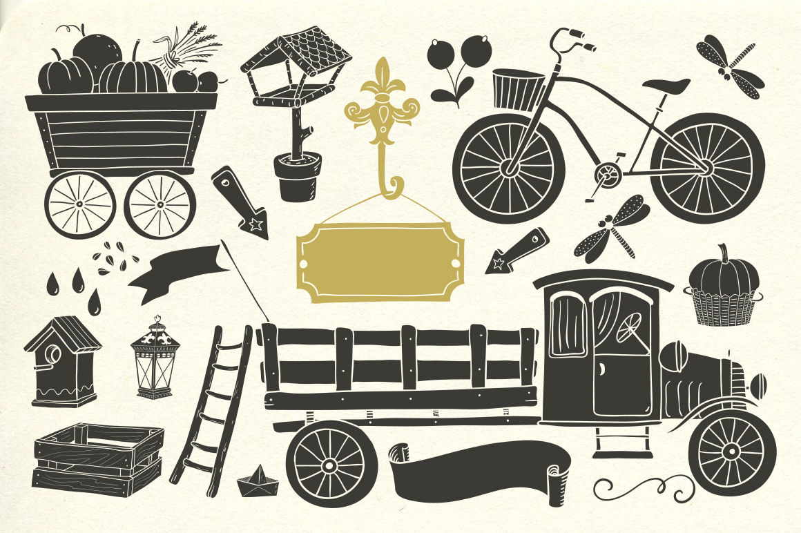 1160x772 Hand Drawn Harvest Vector