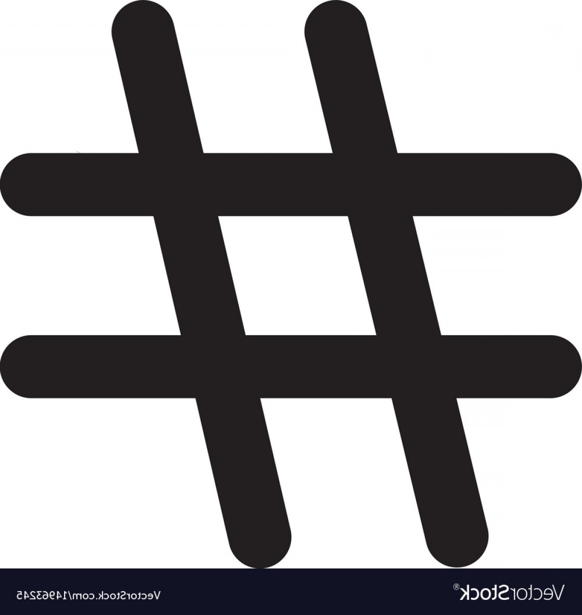 1200x1268 Hashtags Icon On White Background Hashtags Icon Vector Handandbeak