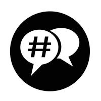 200x200 Hashtag Icon Free Vector Art