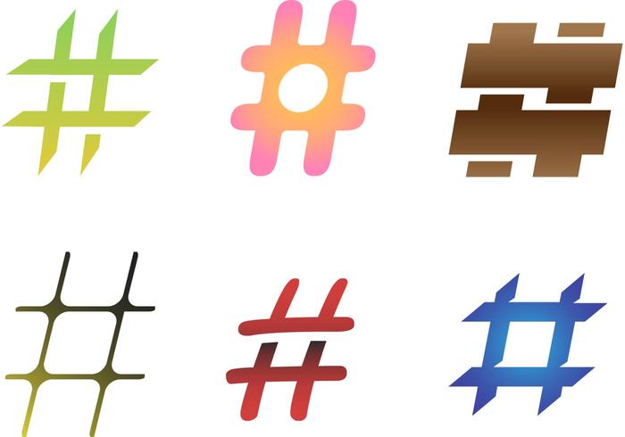 Free Hashtag Vectors 700x490 Free Hashtag Vectors