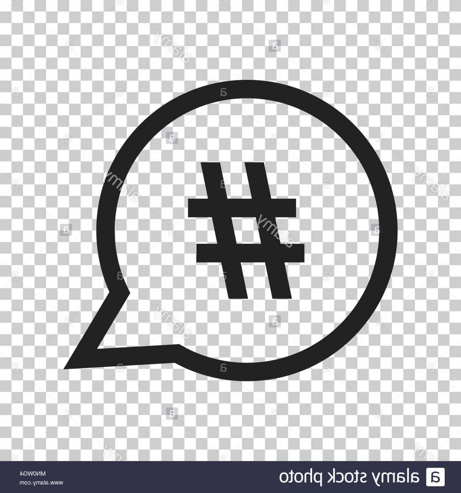 Hashtag Vector Icon In Flat Style Social Media Marketing 1560x1668 Hashtag Vector Icon In Flat Style Social Media Marketing