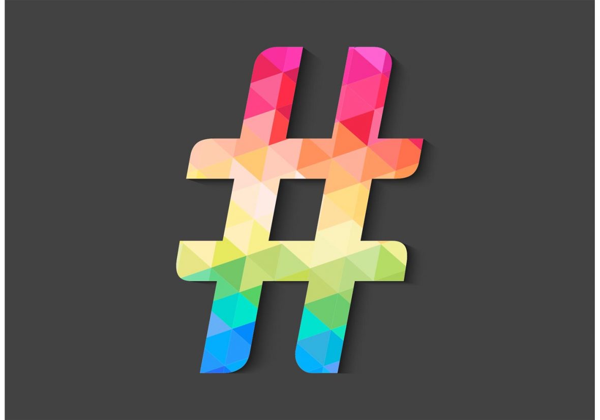 Free Geometric Hashtag Vector Icon 1180x826 Free Geometric Hashtag Vector Icon