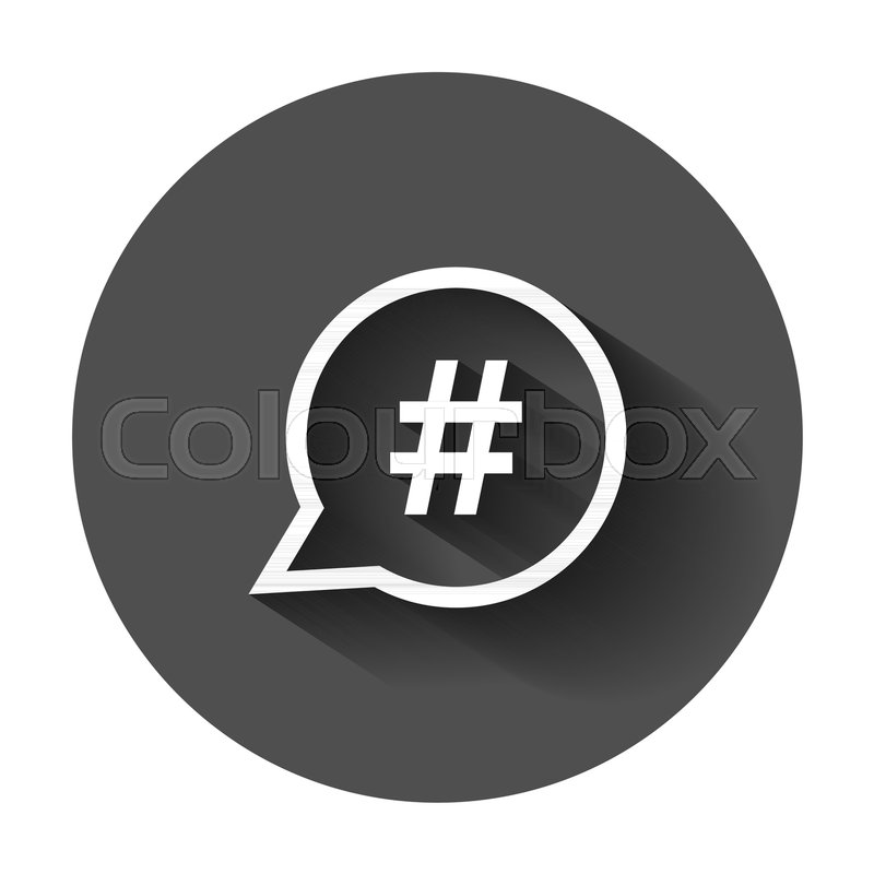 Hashtag Vector Icon In Flat Style Stock Vector Colourbox 800x800 Hashtag Vector Icon In Flat Style Stock Vector Colourbox