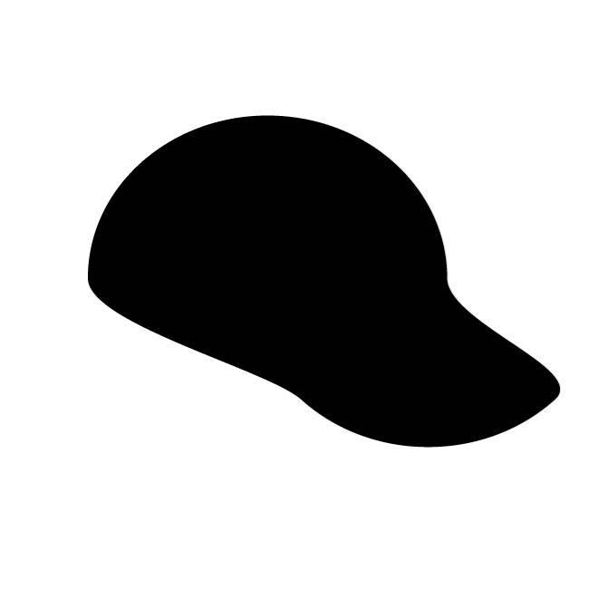 Baseball Hat Silhouette 660x660 Baseball Hat Silhouette