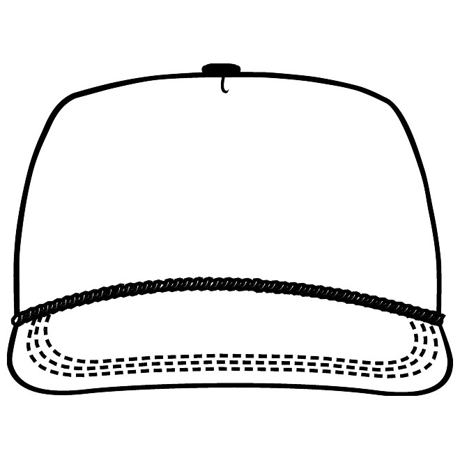 Hat Template Vector at Collection of Hat Template