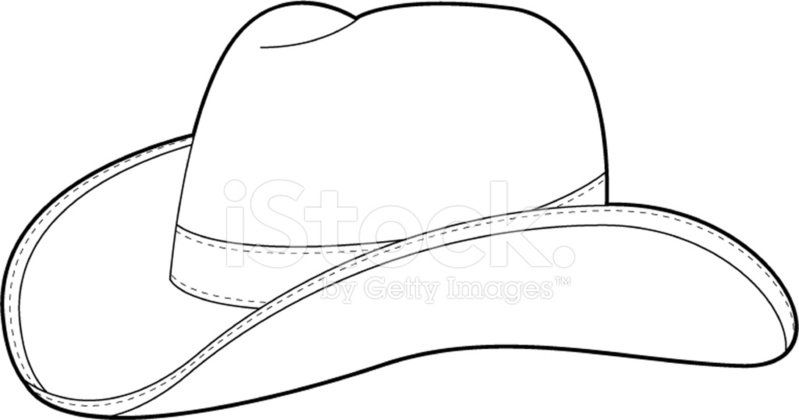 Wild West Cowboy Hat Template Stock Vector 799x420 Wild West Cowboy Hat Template Stock Vector