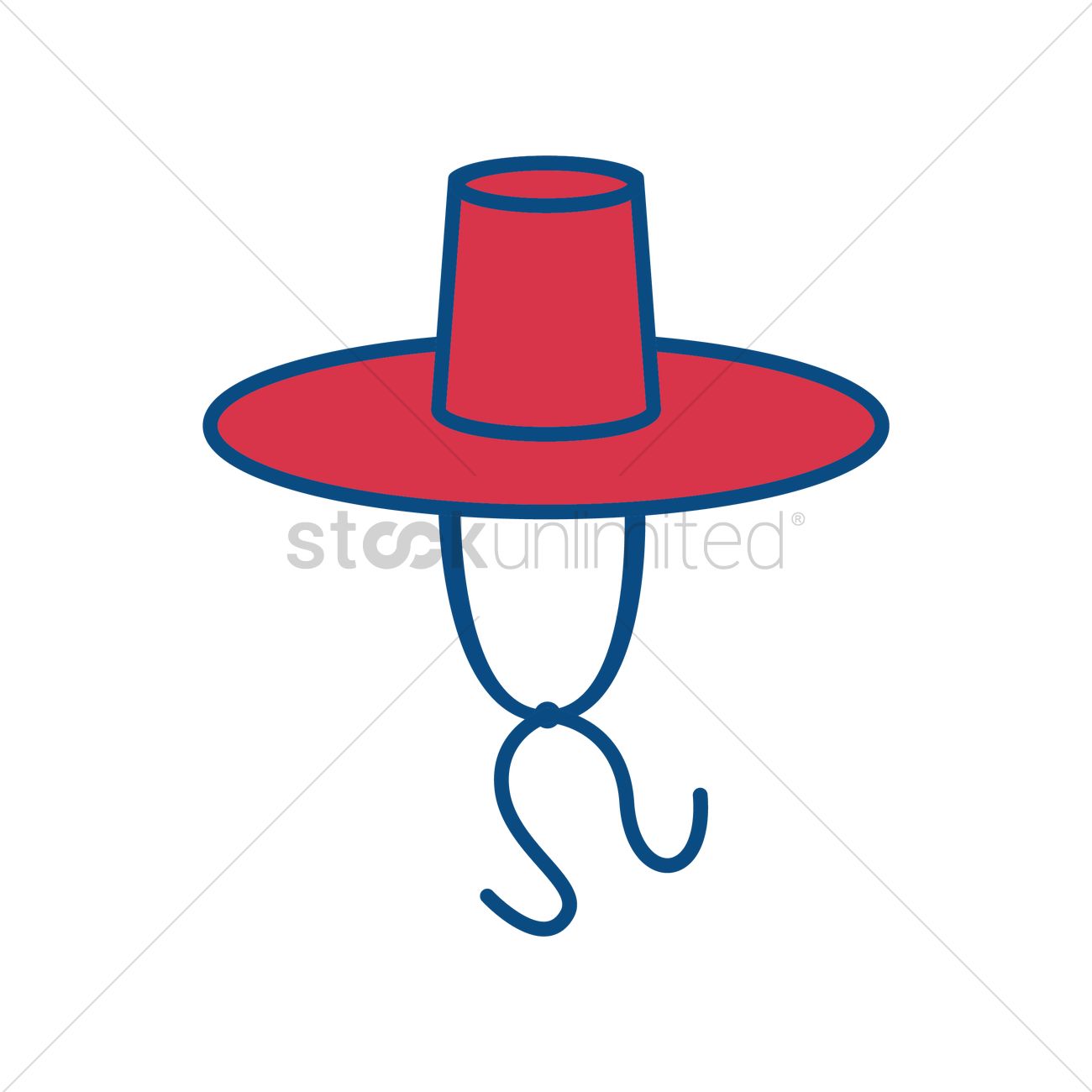 Free Korean Traditional Hat Vector Image 1300x1300 Free Korean Traditional Hat Vector Image
