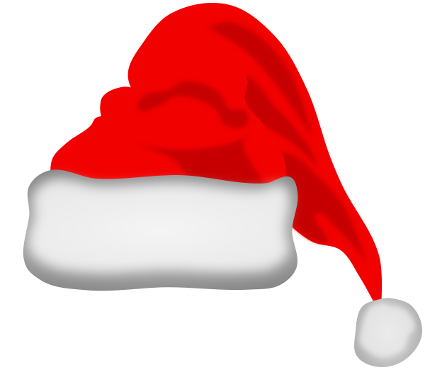 600x522 Santa Hat Vector