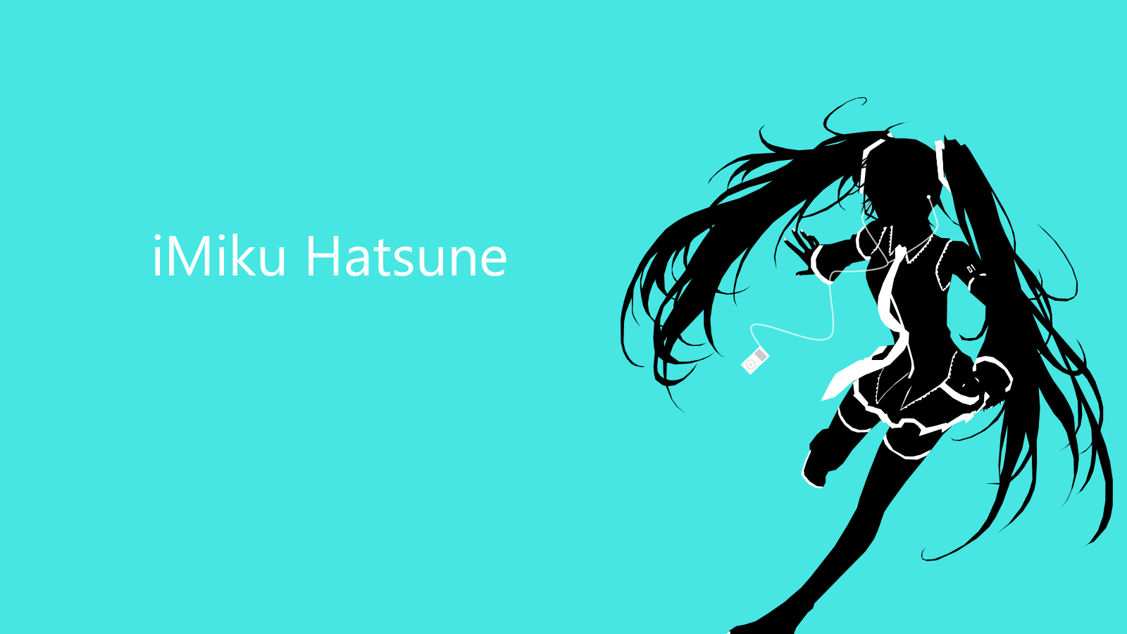 Miku Hatsune Ipod 1600x900 Miku Hatsune Ipod