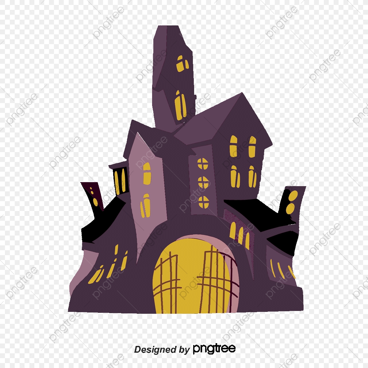 1200x1200 Haunted House, House Vector, Cartoon Png And Vector