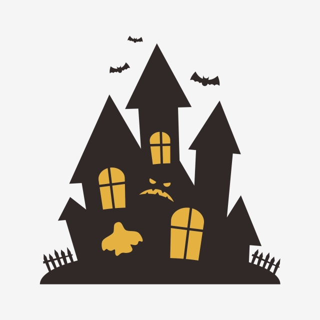 640x640 Haunted House Png Images Vector And Free Download