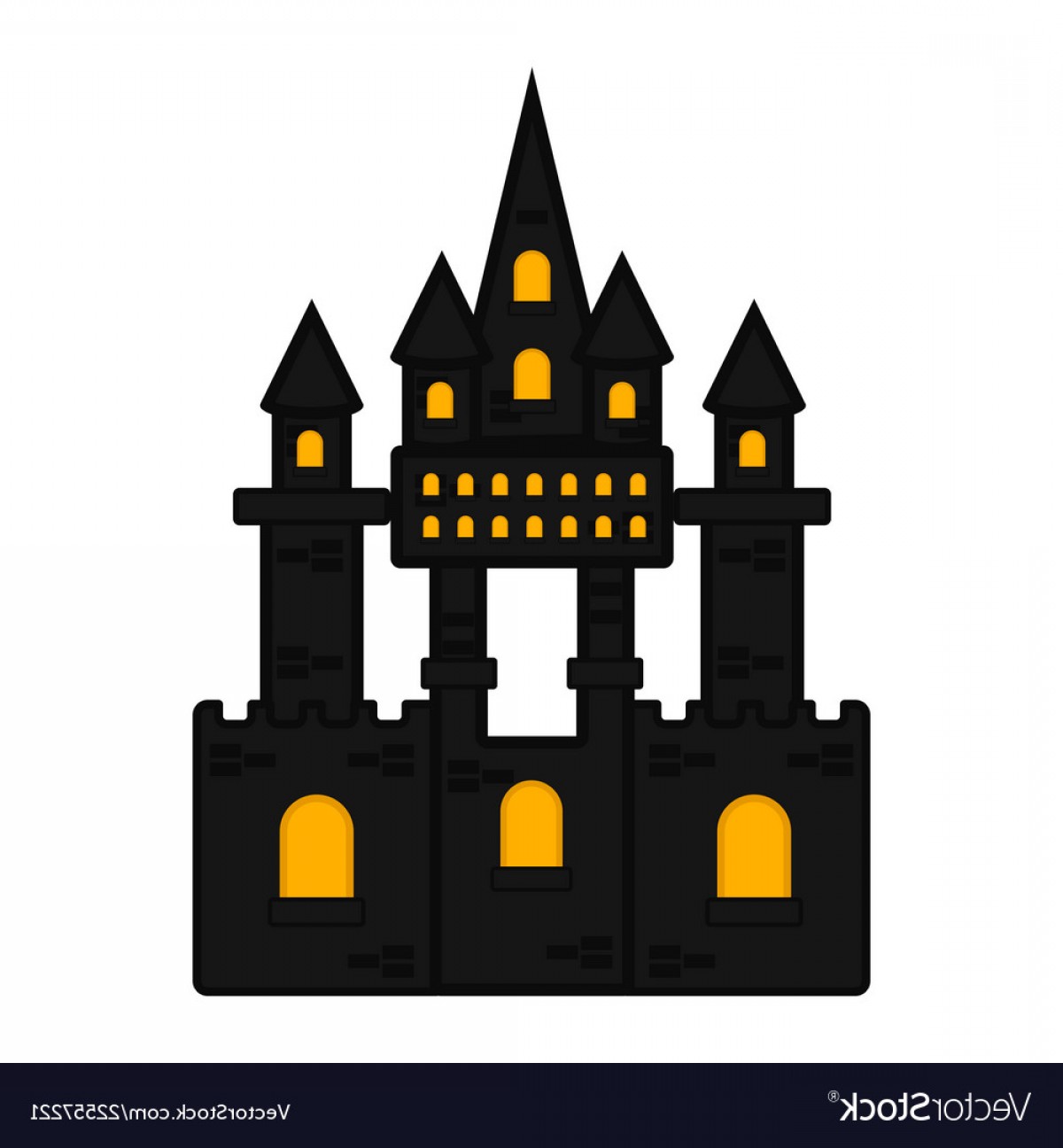 1200x1296 Isolated Halloween Haunted Mansion Icon Vector Hoodamathrun