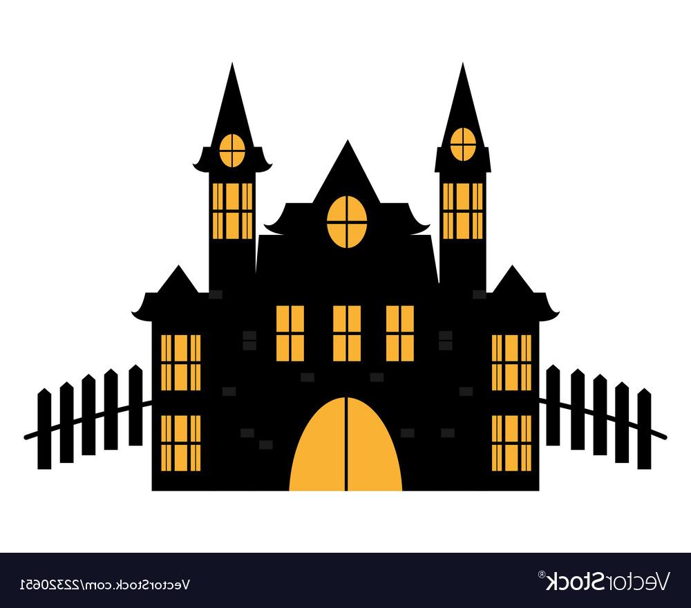 1000x880 Unique Halloween House Vector Image Free Vector Art, Images