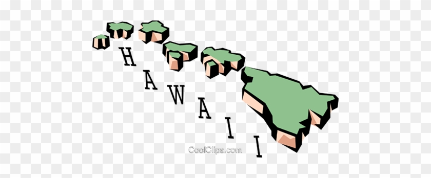Hawaii State Map Royalty Free Vector Clip Art Illustration 840x348 Hawaii State Map Royalty Free Vector Clip Art Illustration