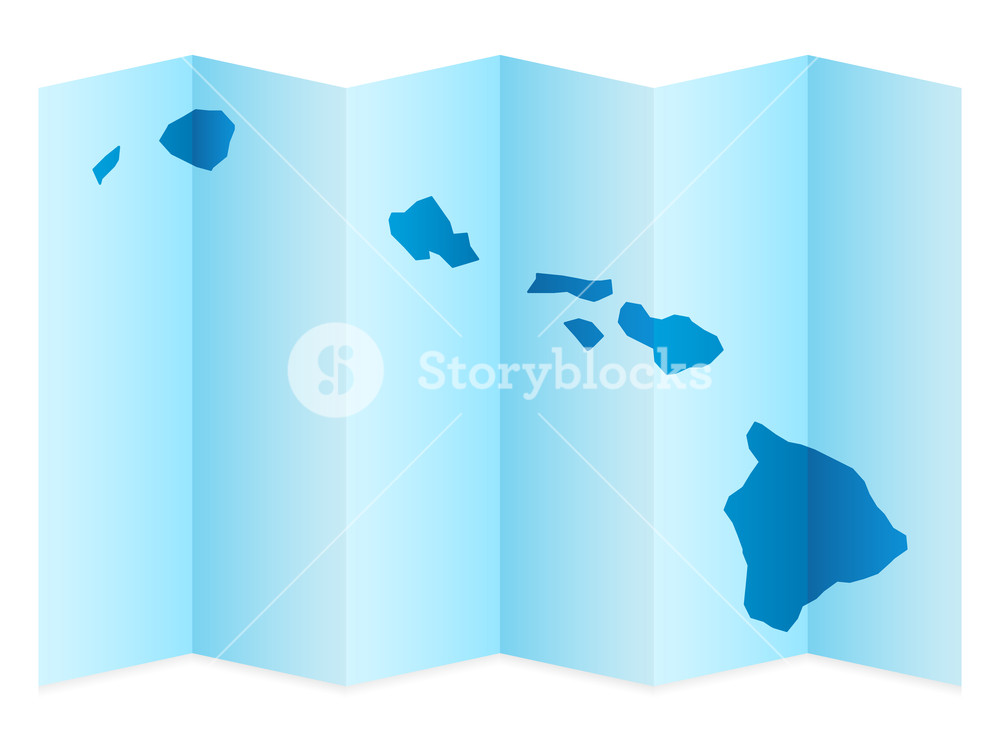 Hawaii Map On A White Background Vector Illustration Royalty 1000x750 Hawaii Map On A White Background Vector Illustration Royalty