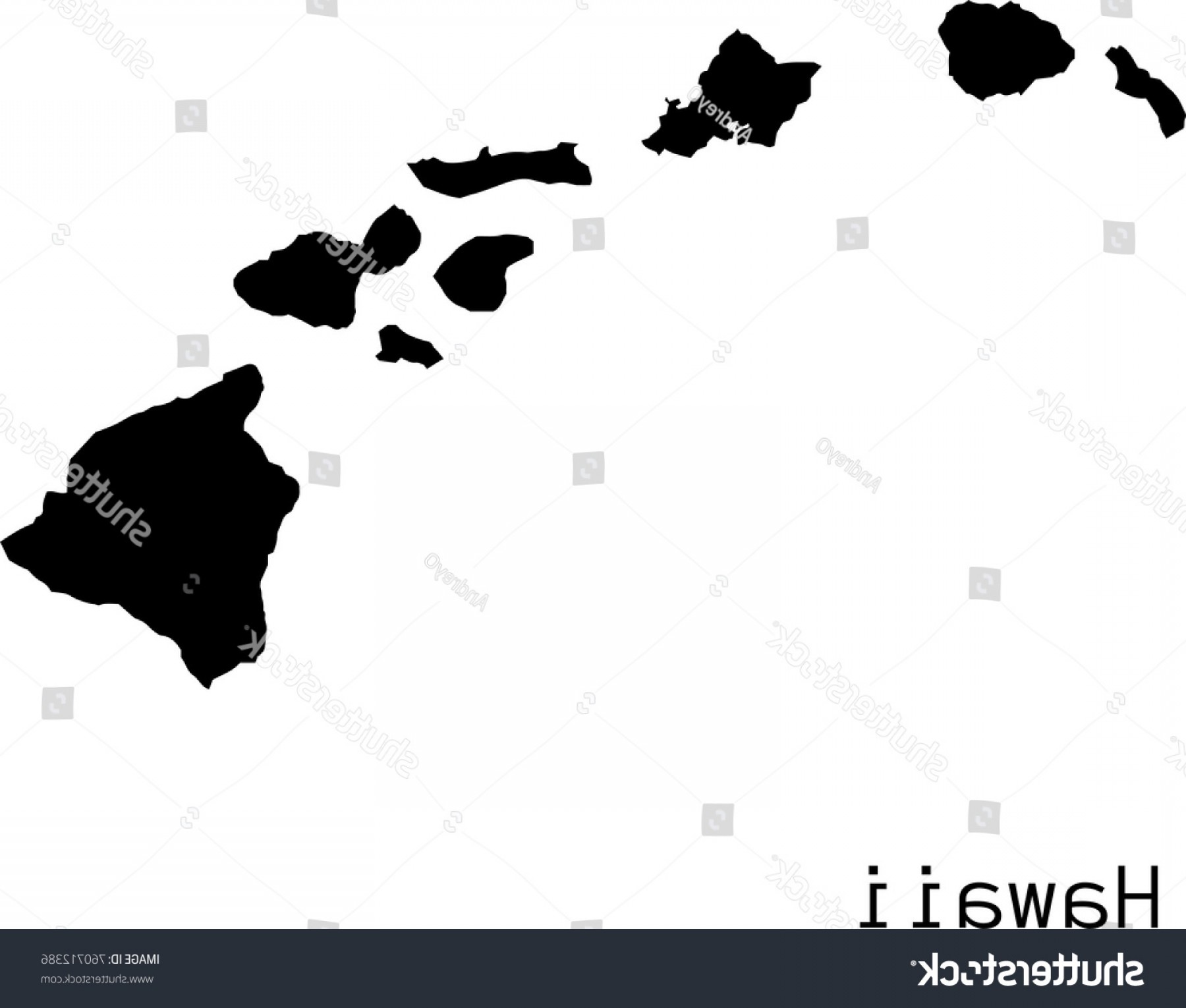 Hawaii Map Vector at Vectorified.com | Collection of Hawaii Map Vector ...