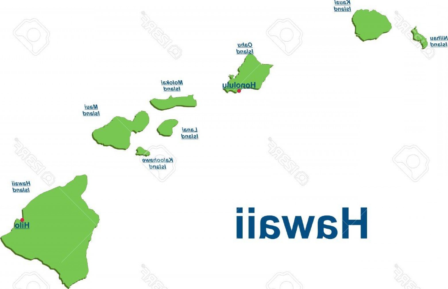 Photostock Vector Map Of The Hawaiian Islands Hoodamathrun 1560x1005 Photostock Vector Map Of The Hawaiian Islands Hoodamathrun
