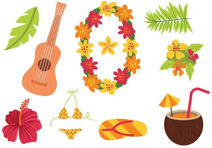 Free Hawaii Vectors Fun Kid Printables Summer Clipart, Vector 700x490 Free Hawaii Vectors Fun Kid Printables Summer Clipart, Vector