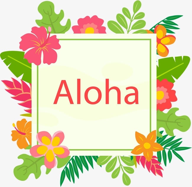 Free Printable Hawaiian Borders - Free Templates Printable